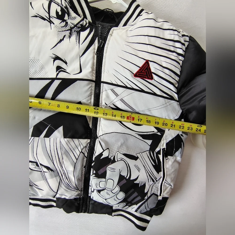 Black Pyramid Arctic Expedition Puffer Jacket Black And Grey  Size L
